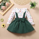 Two-piece girl's dress