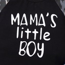 Baby Boy Letter and Camo Print Tee With Shorts