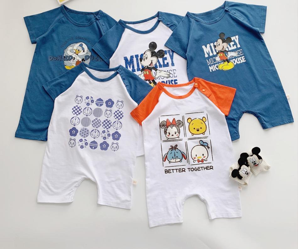 Cartoon baby rompers