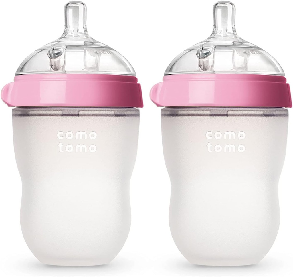Comotomo Natural Feel Baby Bottle Double Pack 250 ml