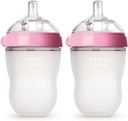 Comotomo Natural Feel Baby Bottle Double Pack 250 ml