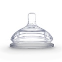 comotomo Natural Teat Silicone Nipples Medium Flow 2 Count