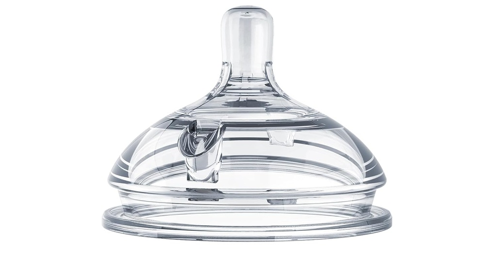 comotomo Natural Teat Silicone Nipples Variable Flow 2 Count
