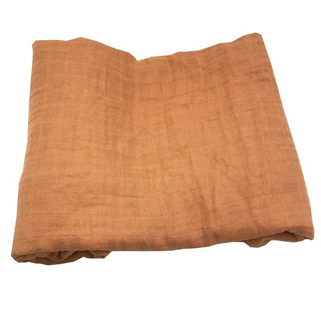 Bamboo Cotton wrap solid color baby swaddle blanket wrap