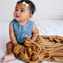 Bamboo Cotton wrap solid color baby swaddle blanket wrap