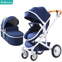 Belecoo baby stroller High view with shock absorption system