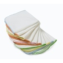 Babyjem - Baby Hanky 10 Pcs White  28X28 Cm