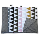 Colorful cotton baby blanket