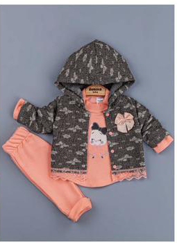 Donino Baby Girl 3 pcs set