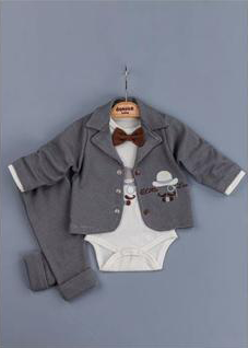 Donino Baby Boys Three Piece Suit Set