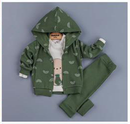 Donino Baby Boys Cute 3 pcs Set
