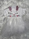 Cute summer Cat Face girls dress