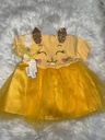 Cute summer Cat Face girls dress