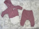 Pakel baby girl 3 pcs pink set