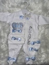 Newborn Crown Jewels Layette 4 Piece Gift Set