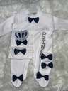 Newborn Crown Jewels Layette 4 Piece Gift Set