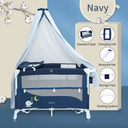 4 in 1 Pack and Play-Baby layer foldable bed - Baby Bedside Sleeper (2)