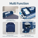 4 in 1 Pack and Play-Baby layer foldable bed - Baby Bedside Sleeper (2)