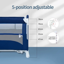 4 in 1 Pack and Play-Baby layer foldable bed - Baby Bedside Sleeper (2)