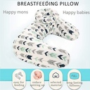 Feeding Pillow, Washable Baby Breast Multipurpose Maternity Pillow