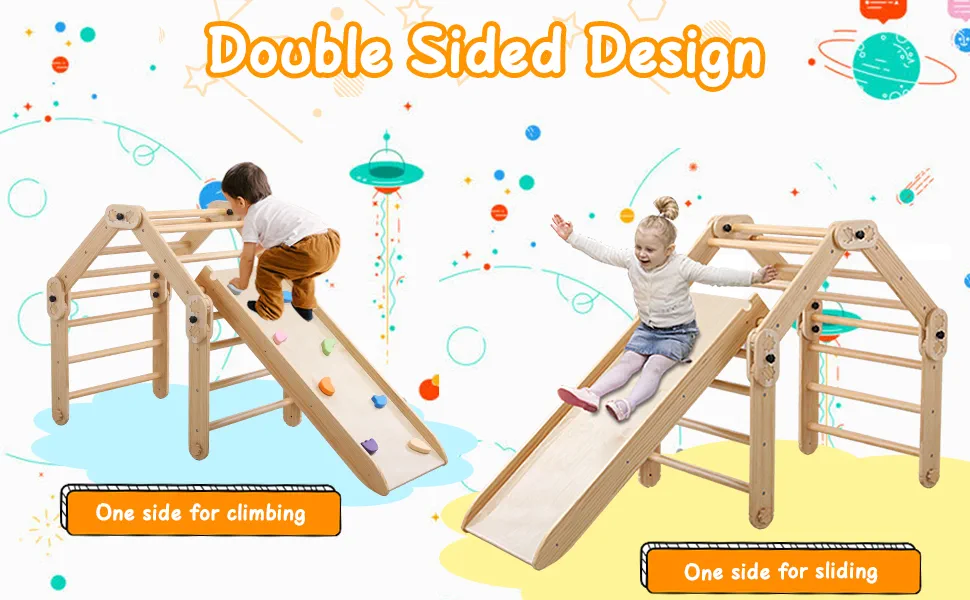 Triangle Climber with Ramp Set