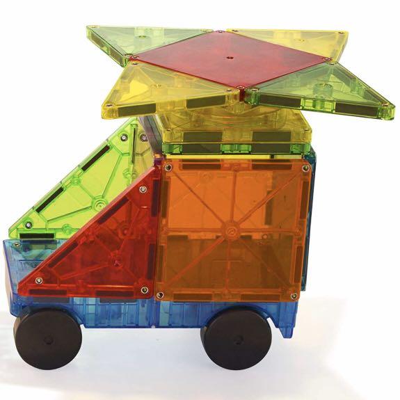 Magnetic Tiles Construction Blocks 110 piece- Dream Builder