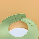 Feeding Set Toddler Weaning Set Silicone Bowl and Plate with Suction Spoon Fork