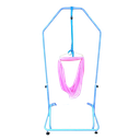 Mom & Baby Clothes Hanging Stand Cradle (Available Online Only)