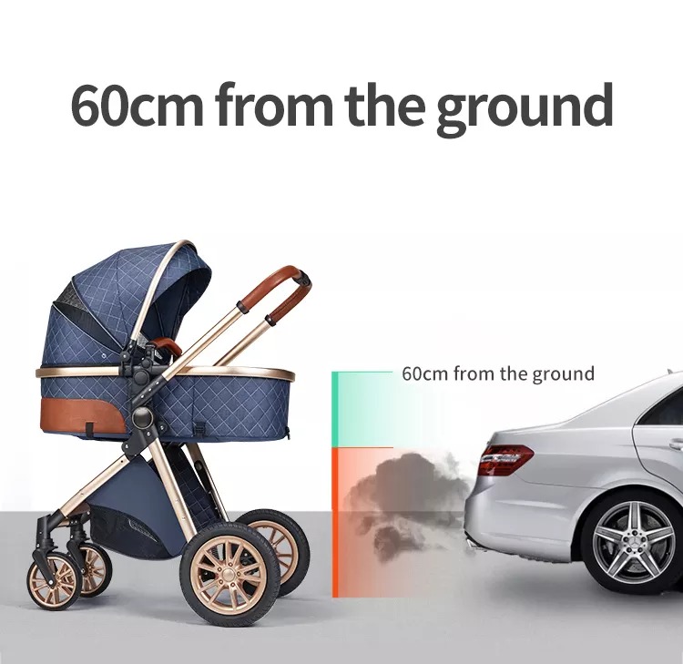 Luxury Multifunction Light Weight European Baby Pram Stroller