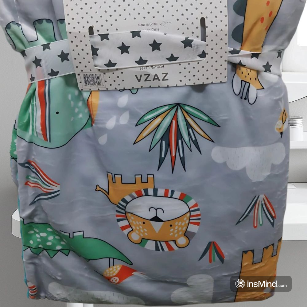 Cute Plush Multi-Colors Baby Blanket Swaddle