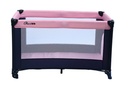 Transparent folding kids playpen travel cot baby sleeping bed