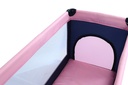 Transparent folding kids playpen travel cot baby sleeping bed