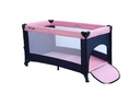 Transparent folding kids playpen travel cot baby sleeping bed