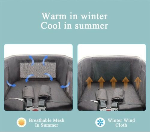 3 in 1  Baby Stroller High landscape with Car Seat Folding for 0-3 Years