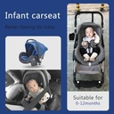 3 in 1  Baby Stroller High landscape with Car Seat Folding for 0-3 Years