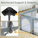 Baby Playpen Extra Large Play Yard Indoor Outdoor Kids Activity New edition 