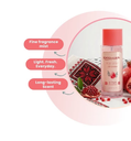 Roots & Glow Women’s Body Mist / Spray 250ml Refreshing Long-Lasting Fragrance Spray Elegant body mist with Palestine's pomegranate floral notes and soft musk.