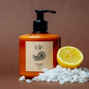 Natural Citrus Body Lotion | Infused with 100% pure Argan Oil, niacinamide & vitamin c | Orange blossom scent Promotes Skin elasticity & Radiance | Non-greasy, fast-absorbing | 500ml