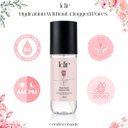 IDIR Organic Rose Water for Face with Hyaluronic Acid- Face Toner 100% Pure & Natural Hydrating Mist - Gentle, Plumping & Soothing Spray for All Skin Types - 250ml