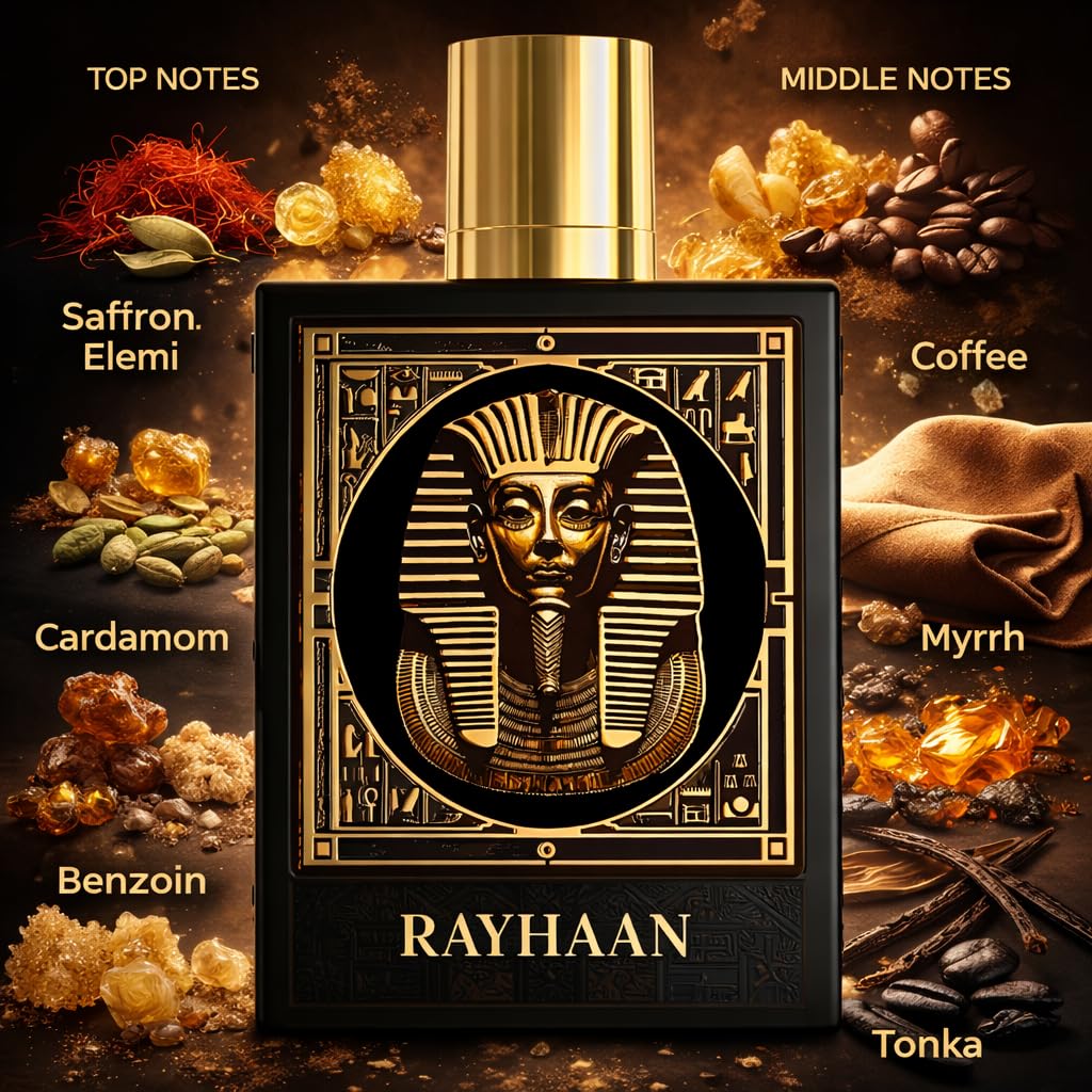 Rayhaan Jungle Vibe Eau de Parfum for Men 100ml – Fresh Woody Aromatic Fragrance Spray, Masculine Scent, Luxury Perfume