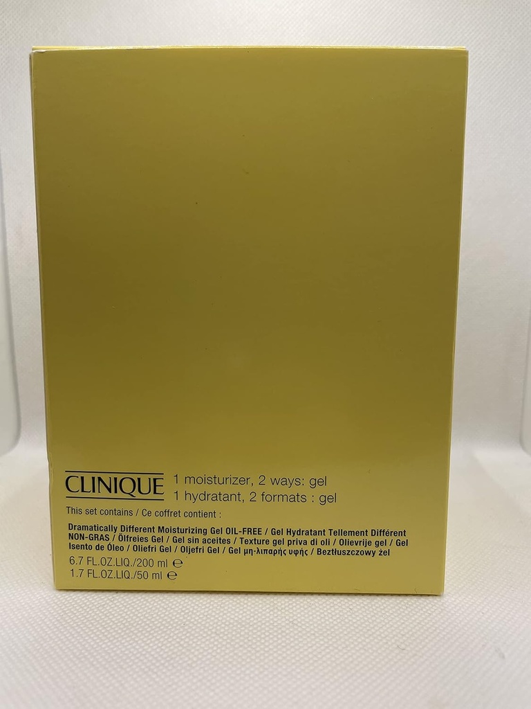 Clinique dramatically different moisturizing gel jumbo 6.7oz + travel 1.7oz