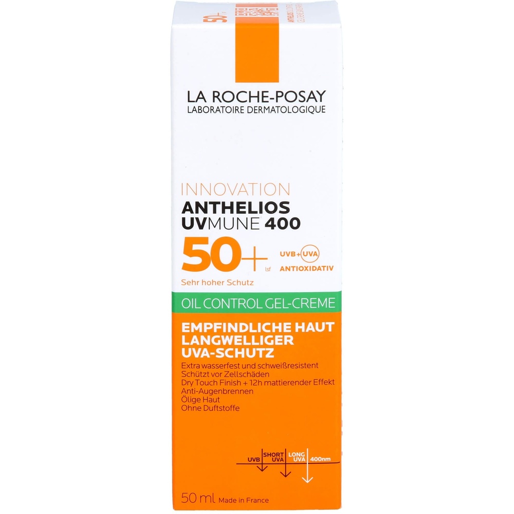 La Roche-Posay Anthelios UVMune 400 Oil Control Gel Cream SPF 50+ 50 ml