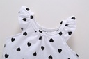 5 Piece Pack Cotton Girls Print Stripe Pattern Baby Flutter Sleeve Newborn Ruffle Romper Baby