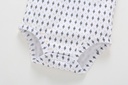 5 Piece Pack Cotton Girls Print Stripe Pattern Baby Flutter Sleeve Newborn Ruffle Romper Baby