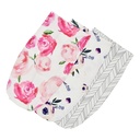 100% Cotton Muslin bamboo Swaddle Sack Newborn Sage Swaddlewith matching bow headband Baby Swaddle Wrap