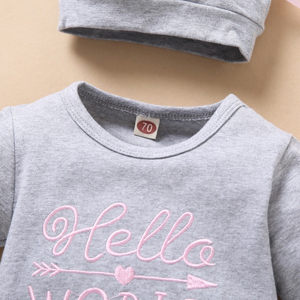 baby cotton jumpsuit Lovely baby girl suit long sleeve