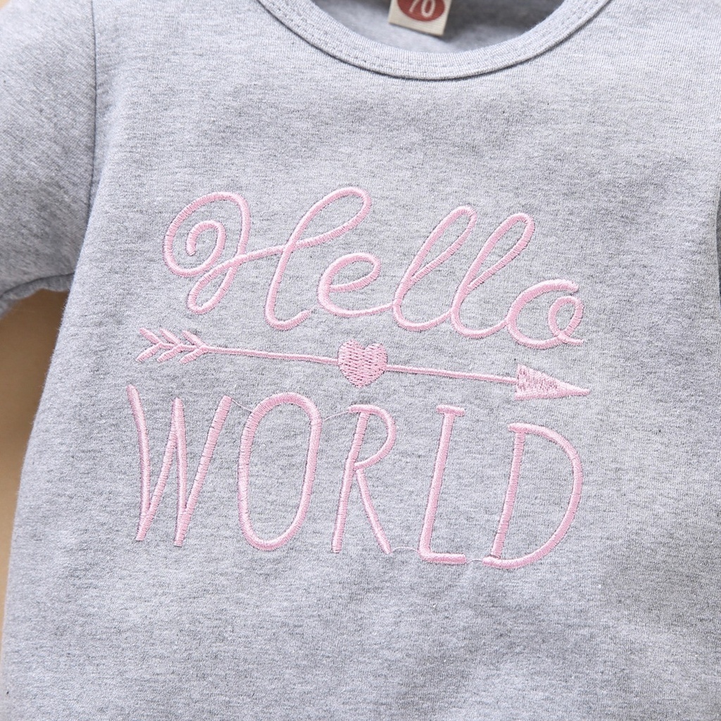 baby cotton jumpsuit Lovely baby girl suit long sleeve