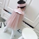 100% cotton New Born Girls Baby Clothes Short Sleeve Angel Wings Baby Romper Dress