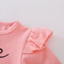 3 Pieces Little Miss Sassy Pants Baby Girl orange Set