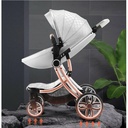 Eggshell Luxury shaped Baby Stroller 3 in 1